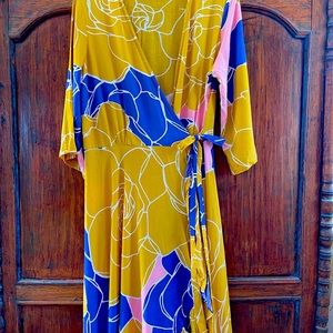 Lexbreezy Hawaii wrap dress